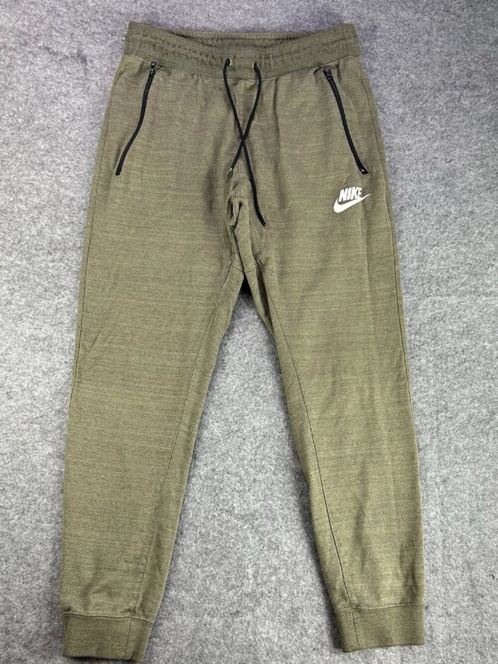 NIKE MEN'S‎ SLIM FIT JOGGERS PANT OLIVE US SIZE - MEDIUM STYLE # 918322-222